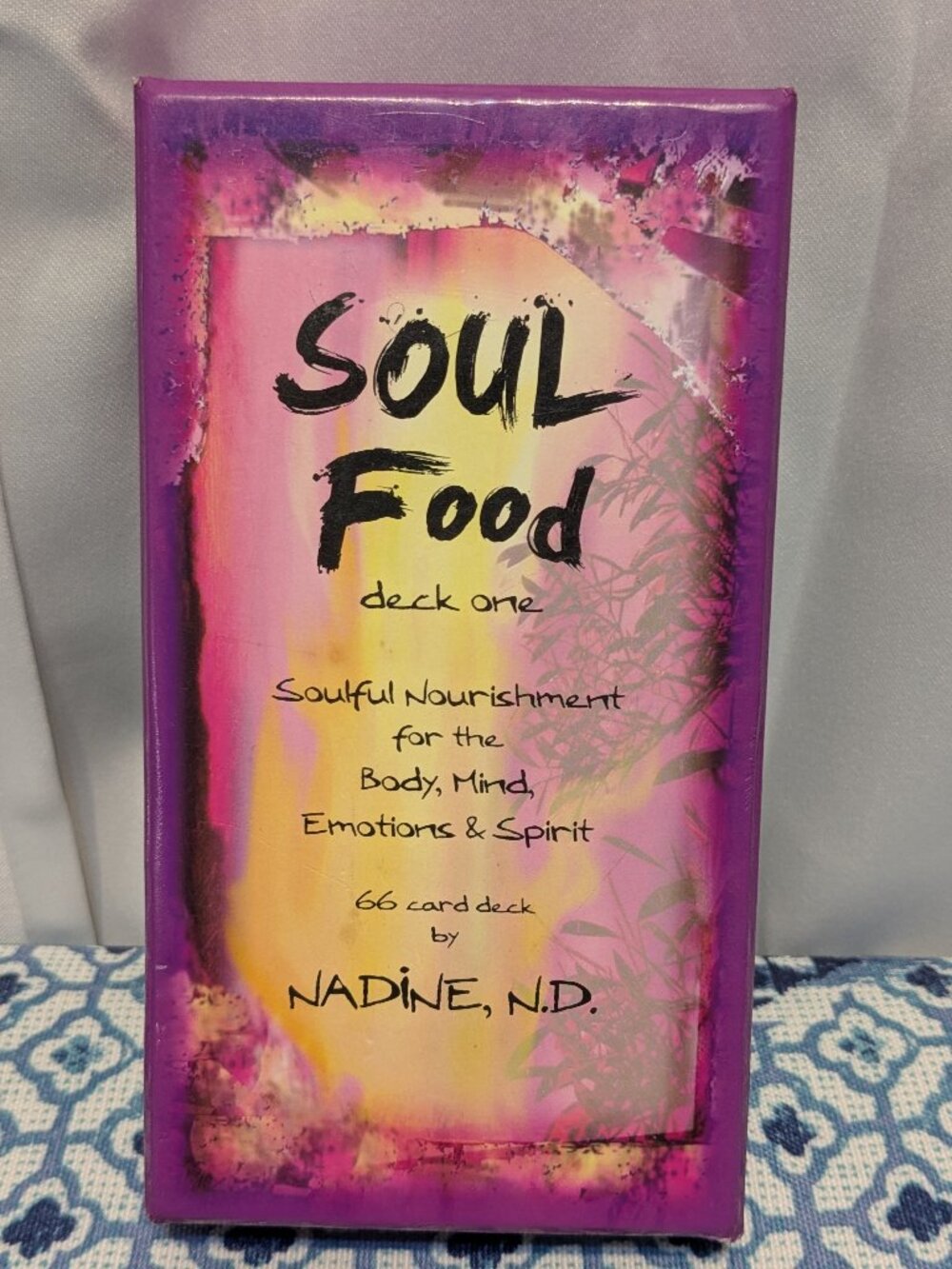 Soul Food Deck One Soulful Nourishment Body Mind Emotion Spirit Nadine ND CIB